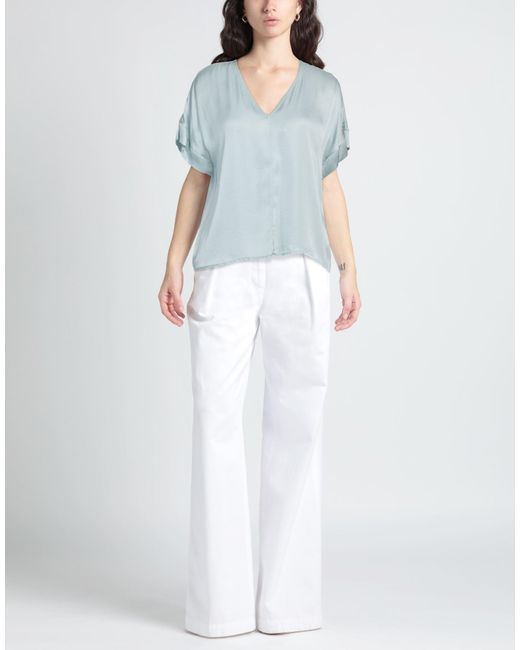 ALESSIA SANTI Blue Sky Top Viscose