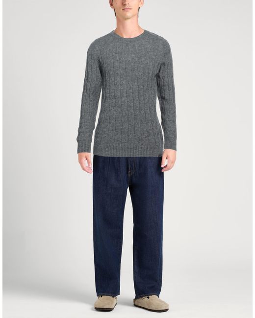 Brooksfield Gray Jumper for men