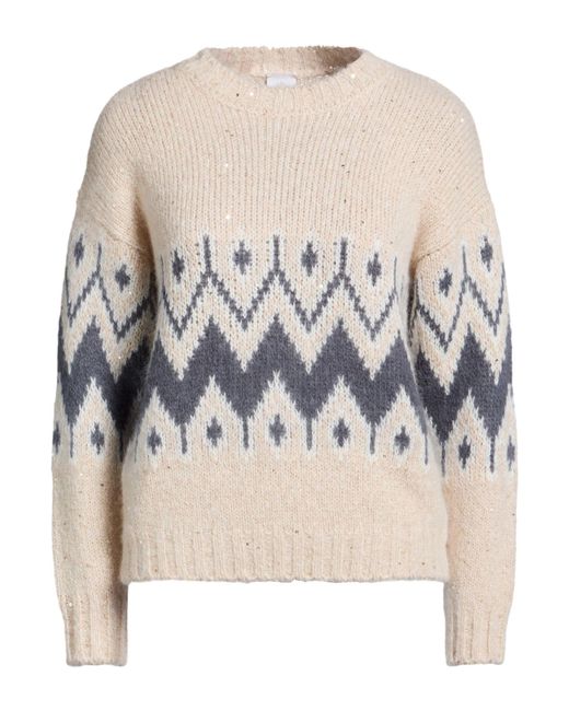 Eleventy Natural Sweater Alpaca Wool, Wool, Polyamide, Polyester
