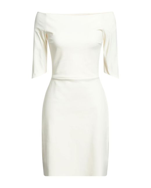 La Petite Robe Di Chiara Boni White Mini-Kleid