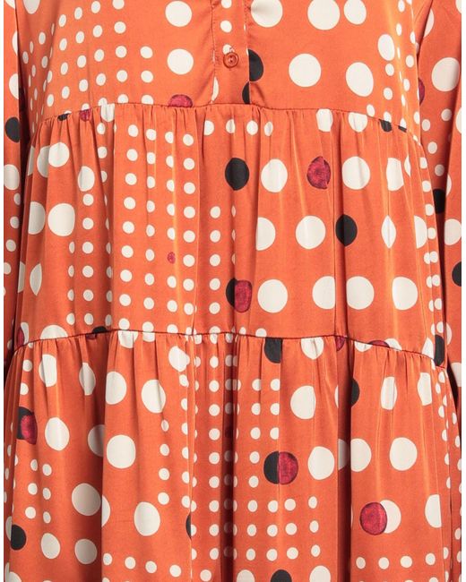 Anonyme Designers Orange Mini Dress