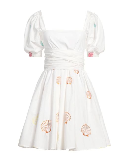Amotea White Mini Dress
