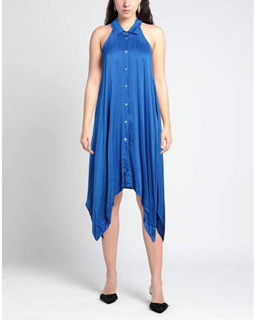 B.yu Blue Midi Dress