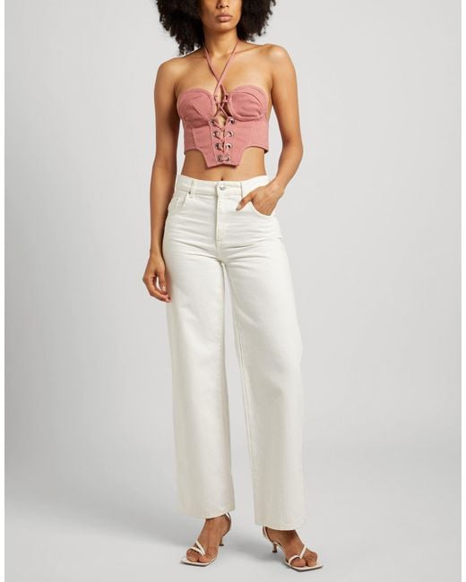 Top Julfer en coloris Pink