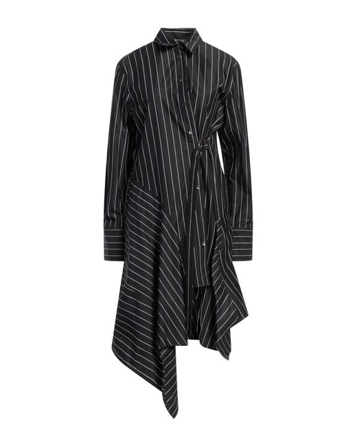 J.W. Anderson Black Midi-Kleid