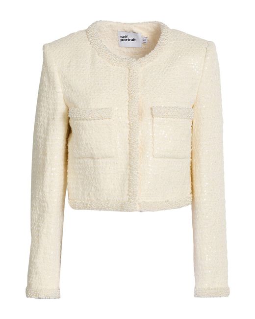 Self-Portrait Natural Jacket
