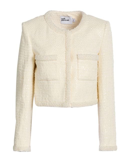 Self-Portrait Natural Jacket