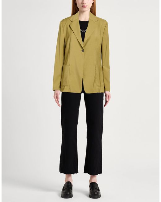 Grifoni Green Blazer Virgin Wool