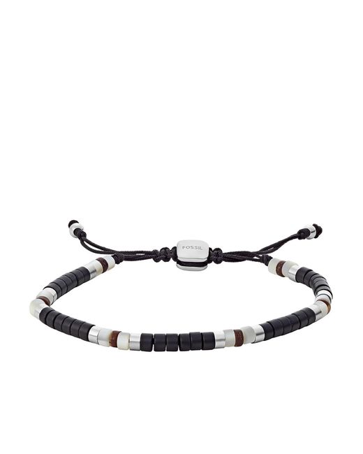 Fossil Bracelet in Black for Men | Lyst