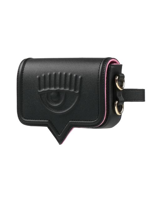 Chiara Ferragni Black Belt Bag