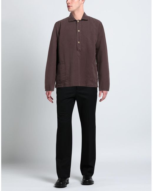 Hand Picked Hemd in Brown für Herren