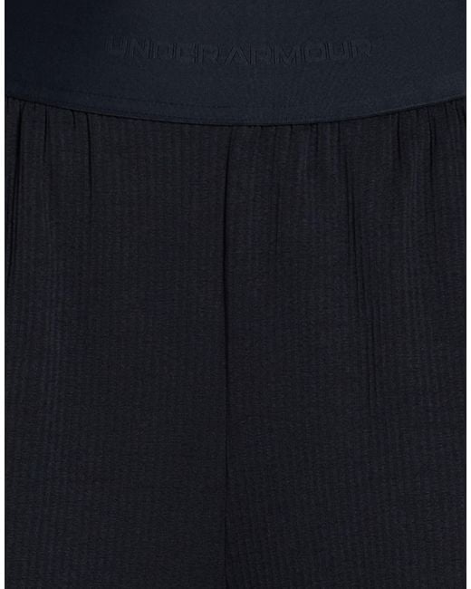 Under Armour Blue Pants Polyester, Elastane