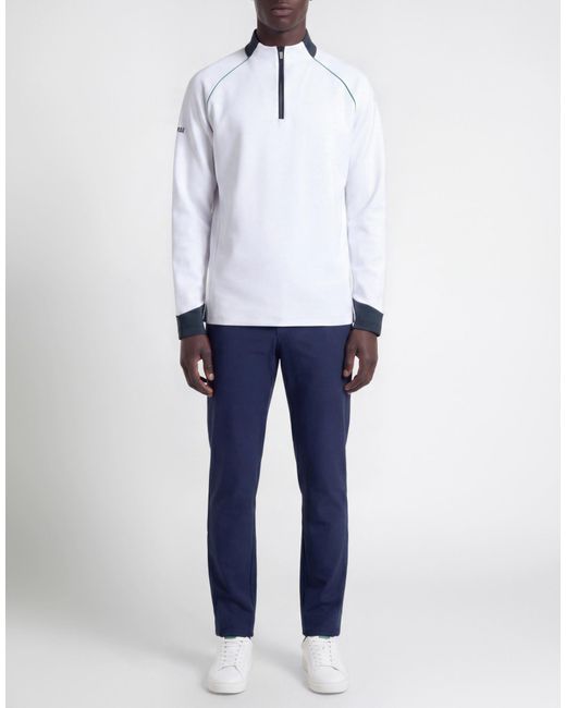 Colmar White Sweatshirt Polyester, Elastane for men
