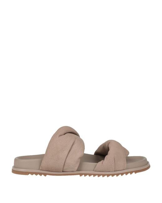 Rick Owens Brown Sandals Leather
