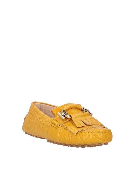 Tod's Yellow Loafer