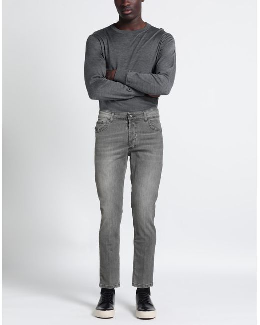 Entre Amis Gray Jeans for men