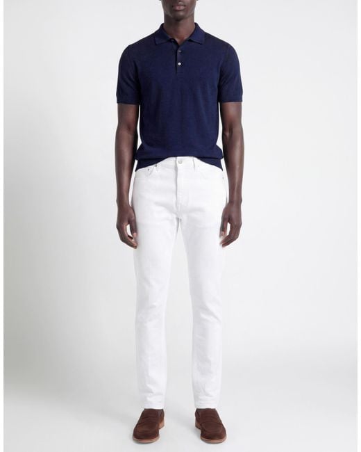 Dondup White Jeans for men