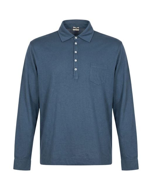 Polo Massimo Alba de hombre de color Blue