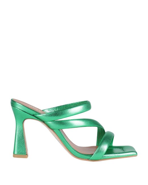 Ovye' By Cristina Lucchi Green Sandals