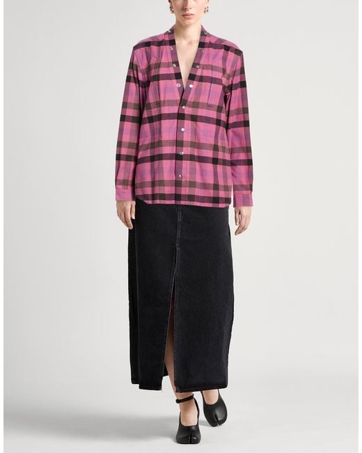 Rick Owens Pink Shirt