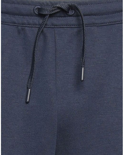 EA7 Blue Shorts & Bermuda Shorts Polyester, Cotton for men