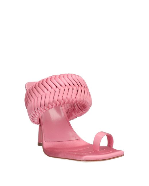 GIA RHW Pink Thong Sandal
