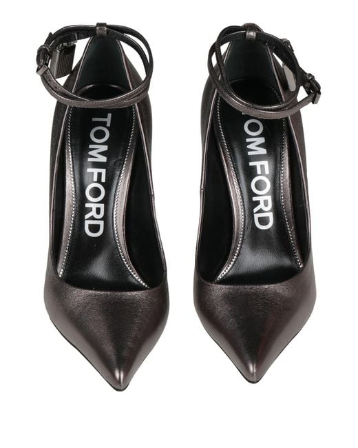 Tom Ford Gray Pumps