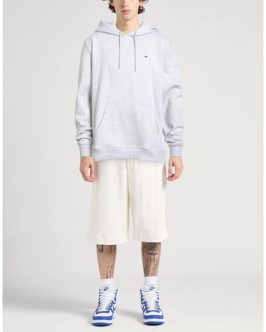 Tommy Hilfiger White Light Sweatshirt Cotton, Polyester for men