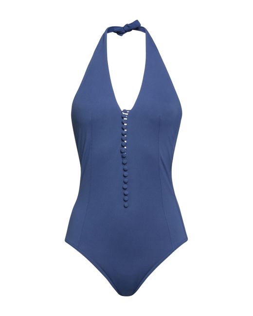 Iodus Blue One-piece Swimsuit