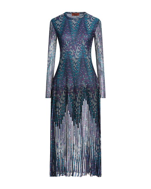 Missoni Blue Midi Dresses