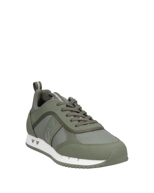 EA7 Green Sneakers for men
