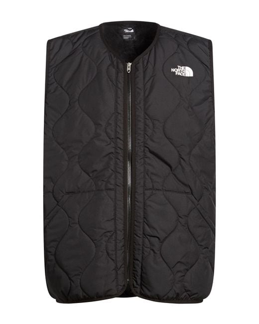 The North Face Black Vest Polyester for men