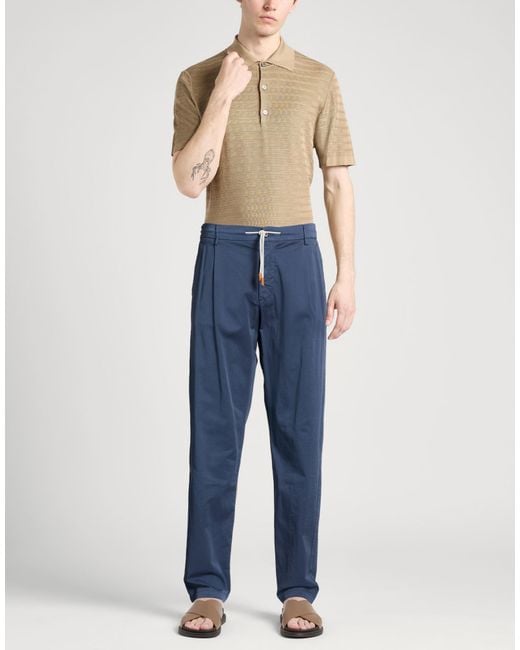 Eleventy Blue Trouser for men