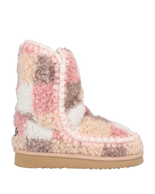 Botines de caña alta de Mou de color Rosa Lyst - Main Image