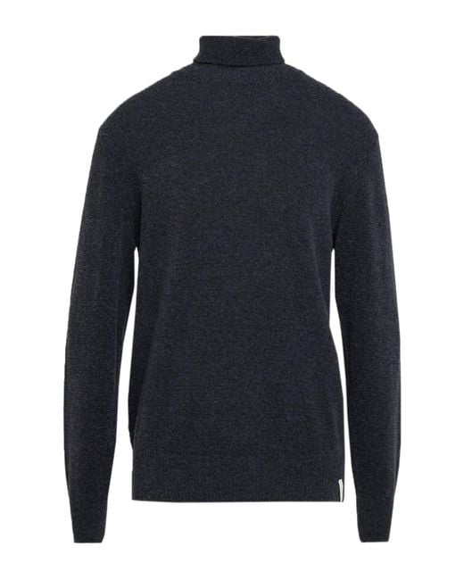 Brooksfield Blue Turtleneck for men