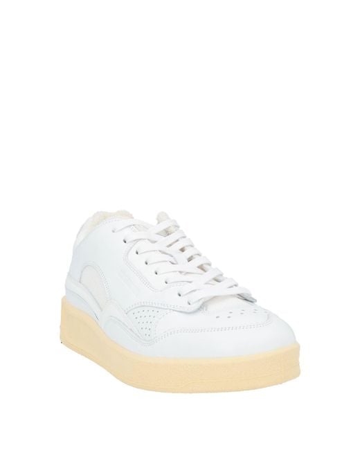 Jil Sander White Sneakers for men