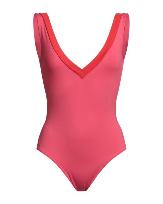 Laura Urbinati Red One-piece Swimsuit
