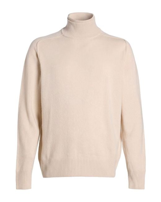 Paolo Pecora White Turtleneck for men
