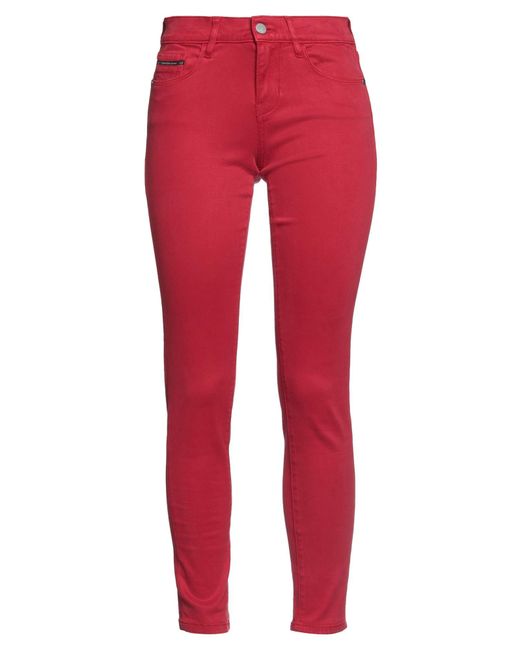 Calvin Klein Red Jeans