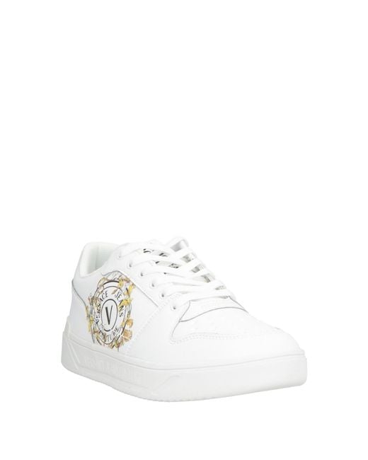 Versace Jeans Couture White Trainers for men