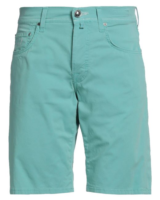 Jacob Coh?n Blue Shorts & Bermuda Shorts Cotton, Elastane for men