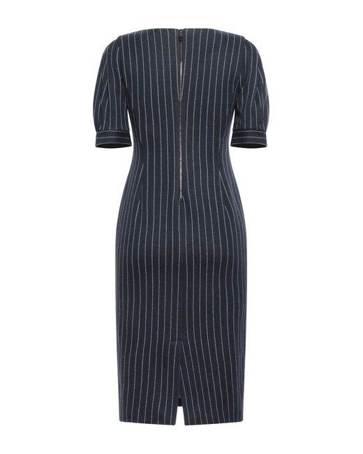 Max Mara Blue Midi-Kleid