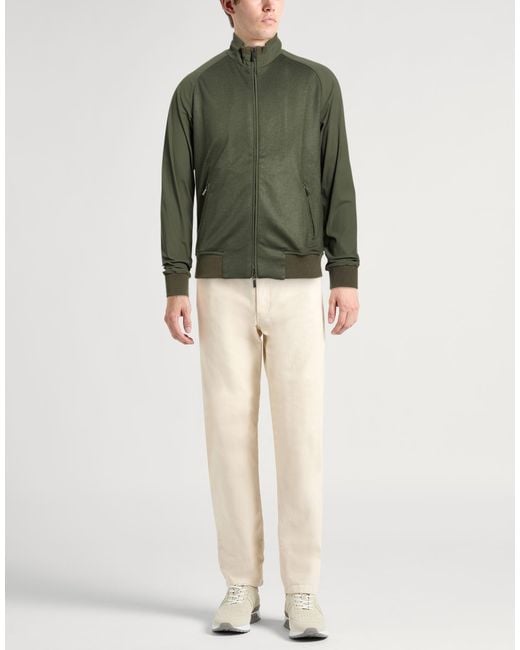 Moorer Green Sweatshirt for men