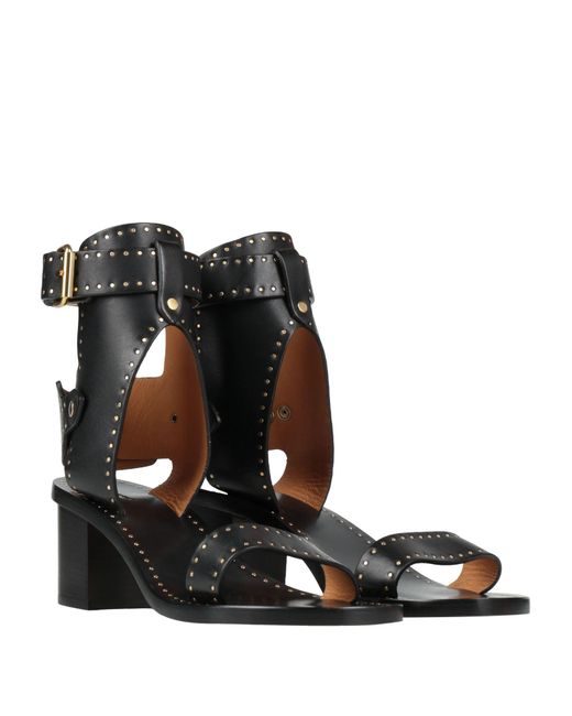 Isabel Marant Black Sandals