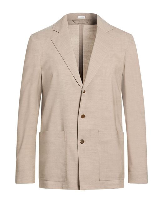 Covert Natural Blazer Virgin Wool for men