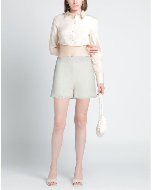 Pinko White Shorts & Bermuda Shorts