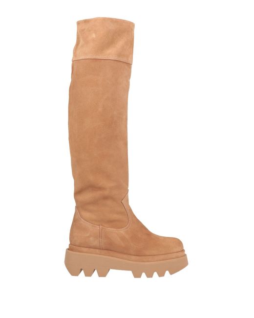 Paloma Barceló White Boot Leather
