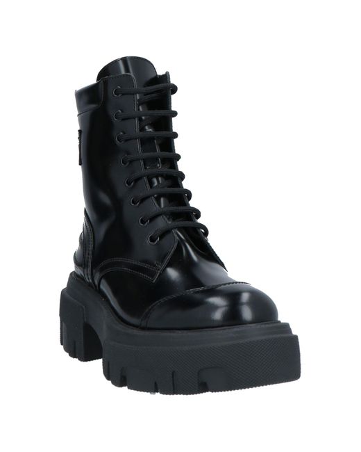 MSGM Black Ankle Boots
