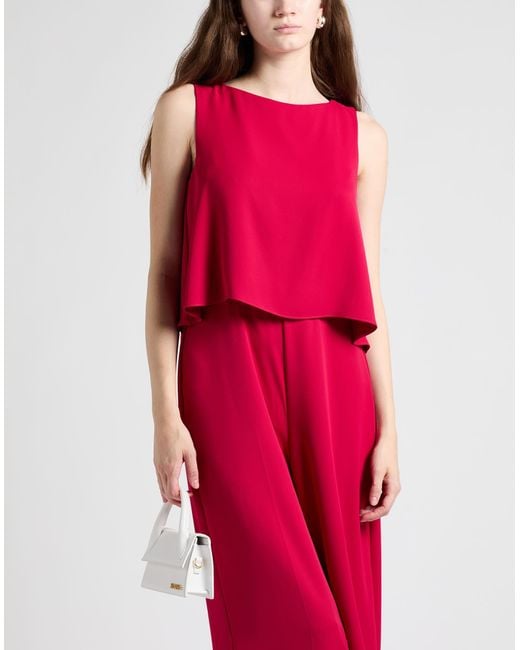 Joseph Ribkoff Pink Fuchsia Jumpsuit Polyester