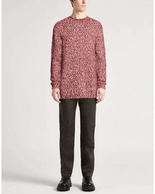 Daniele Fiesoli Red Jumper for men
